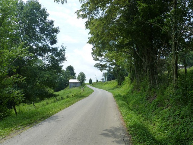 Limestone Mountain Road is not flat.