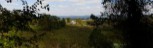 Looking East from hill above Sinks Grove.