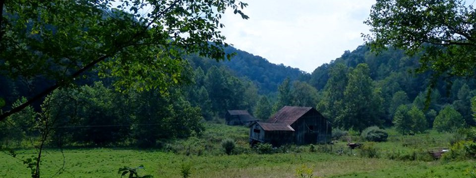 Old farm building.